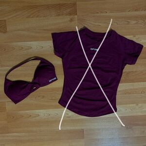 DFYNE Strappy Bra - “Winter Berry”